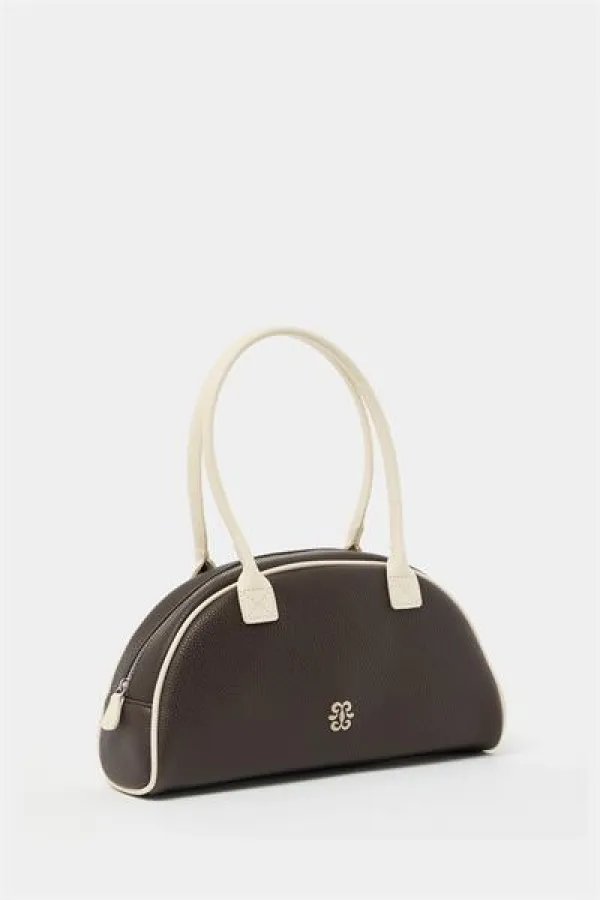 Sac à main et à bandoulière rétro marron