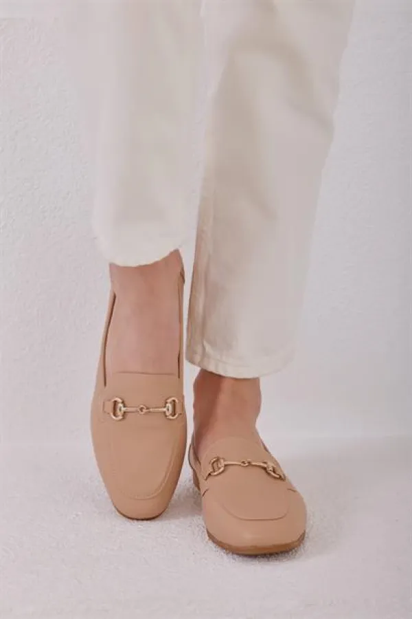 Accessoire Ballerines Beige