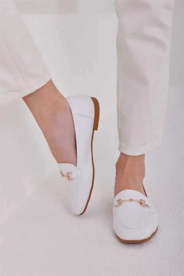 Accessoire Ballerines Blanches