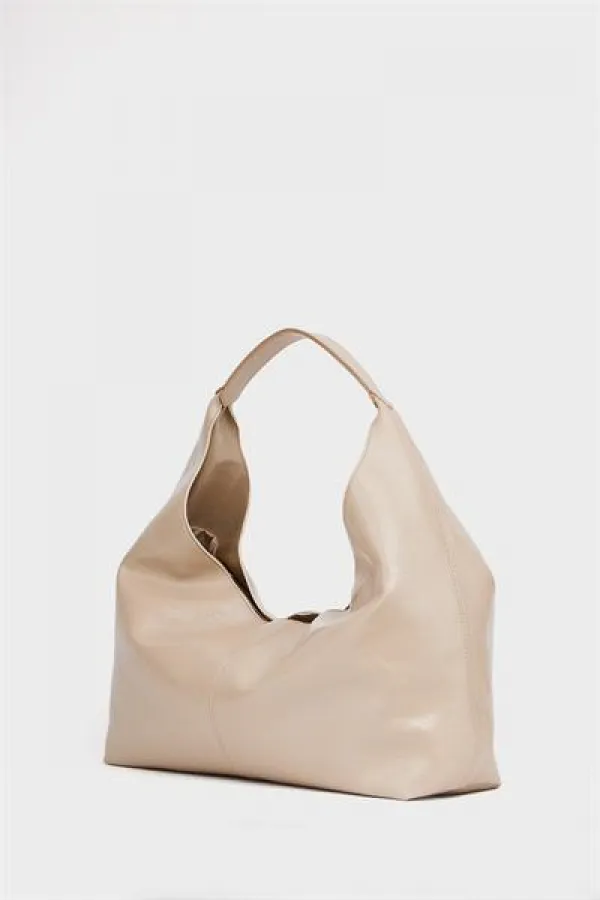 Sac à main et à bandoulière en cuir verni brillant Cuir verni vison