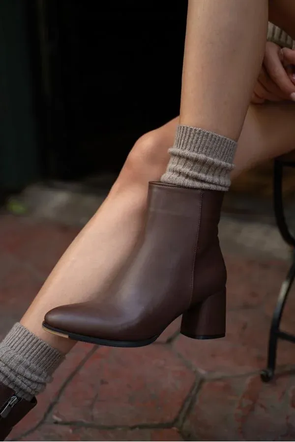 Bottes et bottines marron Bottes et bottines marron