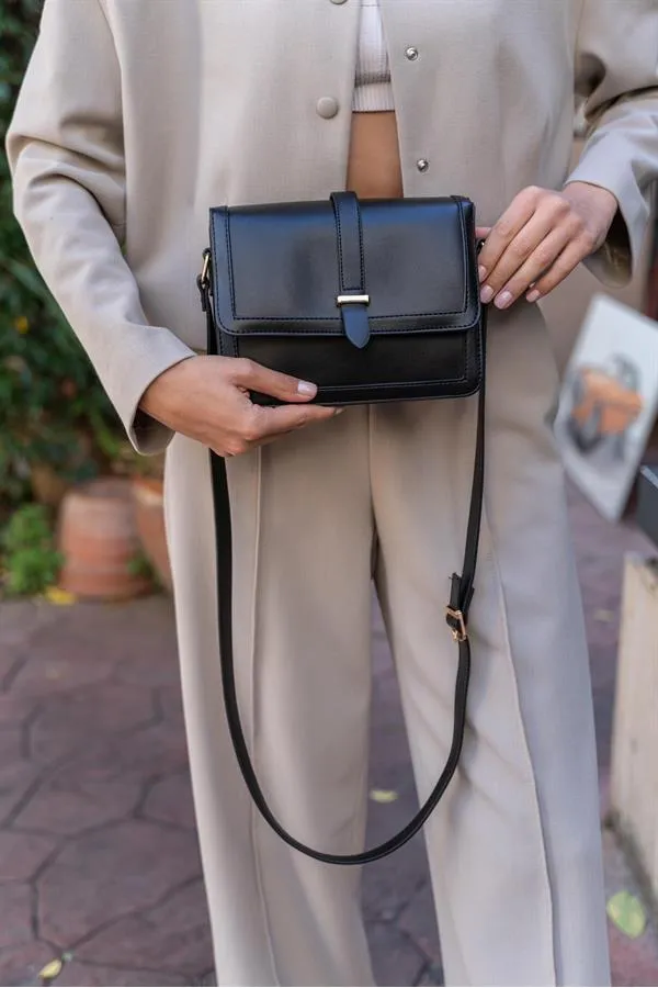Sac bandoulière Perry pour femme - Noir Sac bandoulière Perry pour femme - Noir
