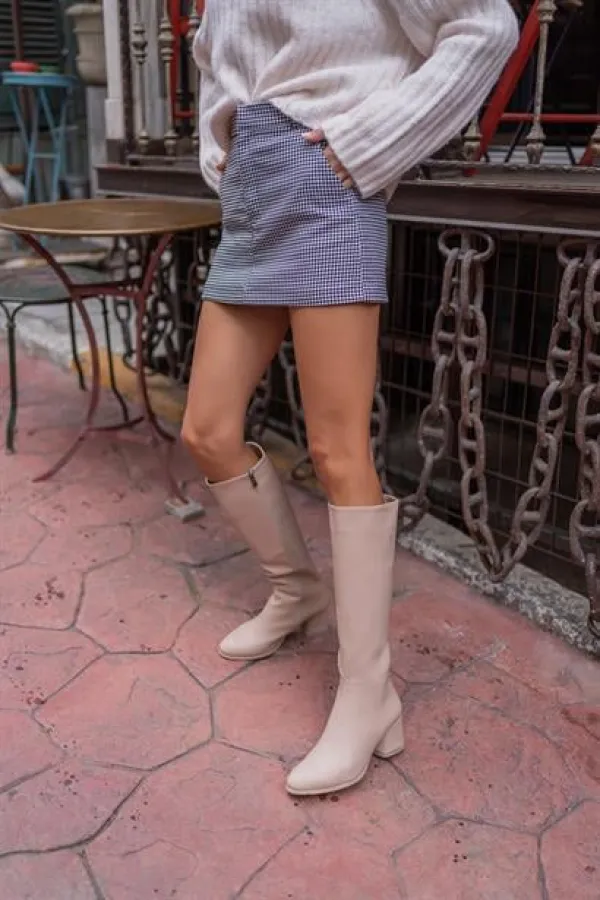 Bottes en vison