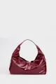 cuir verni bordeaux