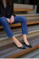 cuir verni noir