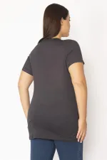 Kadın Füme Dijital Baskılı Bluz 65N28863