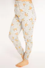 Ensemble pyjama de maternité coloré pour femme, pantalon et chemisier 65N35198