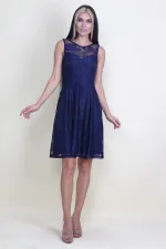 Astarlı Dantel Elbise