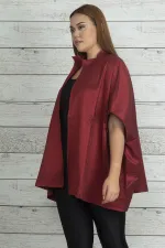 Kadın Bordo Sim Detaylı Kap 65N18922