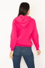 WOMEN'S FUJYA 3-YARN RAISED HOODED SWEATSHIRT