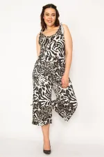 Kadın Leo Omuz Bağcıklı Tulum 65N33249