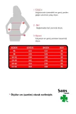 Kadın Büyük Beden Siyah Taş Ve Sim Detaylı Yan Yırtmaçlı Bluz 65N37466
