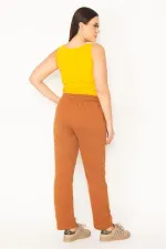 Kadın Gri Bel Lastikli Eşofman Alt 65N31399