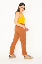 Kadın Gri Bel Lastikli Eşofman Alt 65N31399