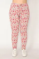 Kadın Renkli Beli Lastikli Cepli Eşofman Alt 65N33372