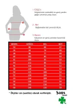 Kadın Büyük Beden Bordo Volan Kollu Arka Gizli Fermuarlı Bluz 65N37533