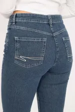 Kadın Lacivert 5 Cepli Kot Pantolon 65N35271