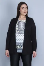 Kadın Siyah İkili Görünümlü Tek Parça Bluz 65N23082