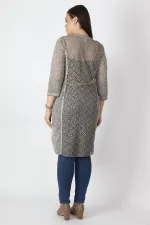 Dantel Detaylı Astarsız Tunik 26A17022