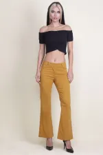 Pamuklu Kumaş Likralı Pantolon