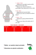 Kadın Yeşil Kapşonlu Kanguru Cepli İçi Şardonlu Sweatshirt 65N34582