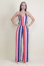 SALOPETTE À RAYURES