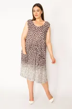 Kadın Renkli Cepli Tunik Elbise 65N33218