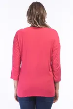 KADIN FUJYA TAŞ İŞLİ BLUZ