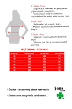 Kadın Büyük Beden Renkli Dokuma Viskon Kumaş Yan Yırtmaçlı V Yakalı Tunik 65N37789