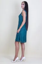 Astarlı Dantel Elbise