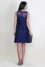 Astarlı Dantel Elbise