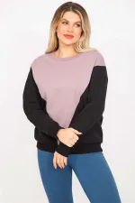 Women's Black Detailed Sweatshirt 65N35306