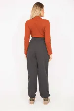 Kadın Füme Baskı Detaylı Eşofman Alt 65N35282