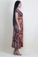 GÖĞÜS DETAYLI ELBİSE