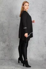 Kadın Haki Ribana Detaylı Tunik 65N18830