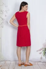 ROBE À POIS FUJYA POUR FEMME AVEC POCHE DÉTAILLÉE