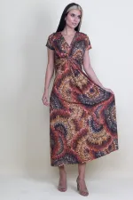 GÖĞÜS DETAYLI ELBİSE