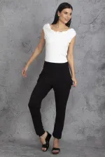 Kadın Kemik İki Renkli Tulum