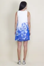 ROBE AVEC DÉTAILS EN MOUSSELINE