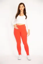 Kadın Antrasit Ön Süs Cep Ve Arka Cepli Tayt 65N34862