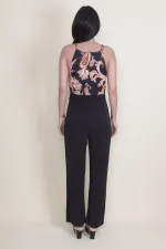 KADIN SİYAH ÖN DETAYLI TULUM