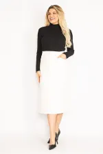 Kadın Kemik 5 Cepli Kot Etek 65N35160