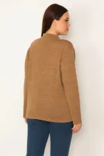 KADIN  DİK YAKALI BLUZ