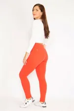 Kadın Antrasit Ön Süs Cep Ve Arka Cepli Tayt 65N34862