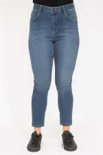 Kadın Lacivert 5 Cepli Skınny Kot Pantolon 65N35272