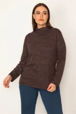 KADIN  DİK YAKALI BLUZ