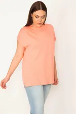 KADIN YAVRUAĞZI PAMUKLU KUMAŞ ARKA SİM ŞERİTLİ BLUZ