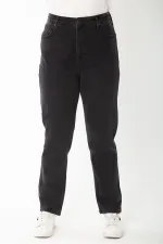 KADIN SİYAH 5 CEPLİ LİKRALI KOT PANTOLON