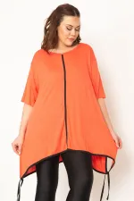 Kadın Nar Yan Bağcıklı Tunik 65N34304