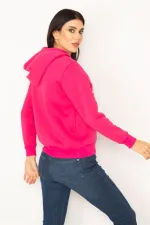 WOMEN'S FUJYA 3-YARN RAISED HOODED SWEATSHIRT